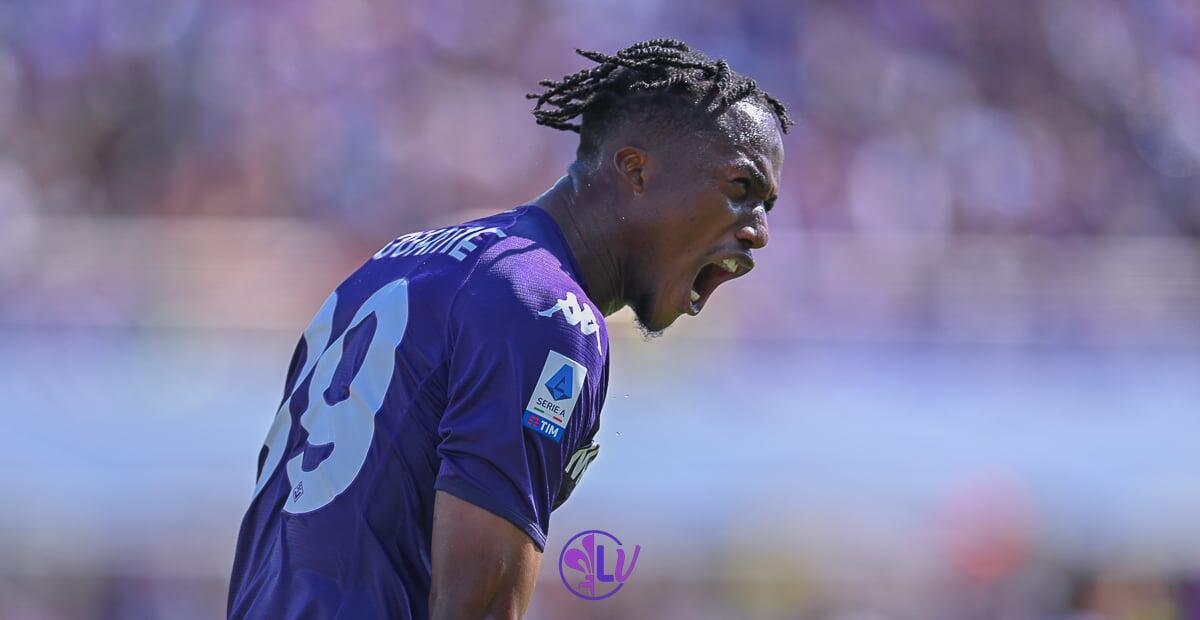 Corriere dello Sport: “Italiano-Kouamé che feeling! Dalle valigie ad un punto fermo della Fiorentina” - Firenze, stadio A.Franchi, 03.09.2022, Fiorentina-Juventus, foto Lisa Guglielmi. Copyright Labaroviola.com