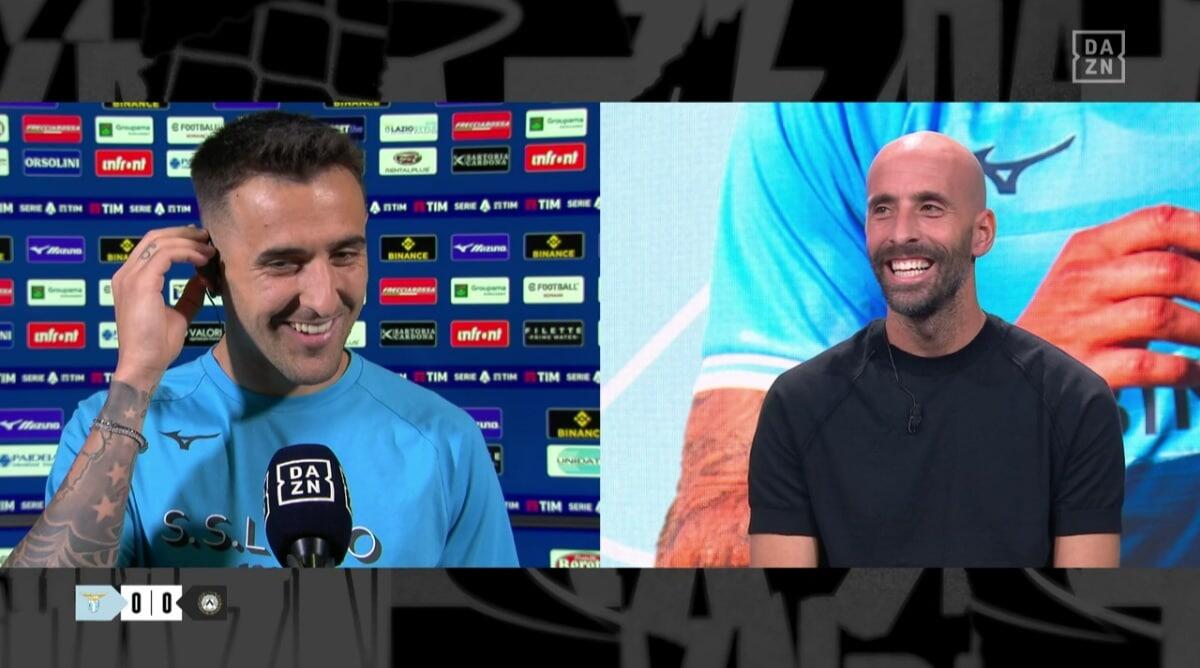 Siparietto Vecino-Borja Valero: "Con lui dovevo solo correre" poi: "Giochi bene grazie ai miei insegnamenti" - 