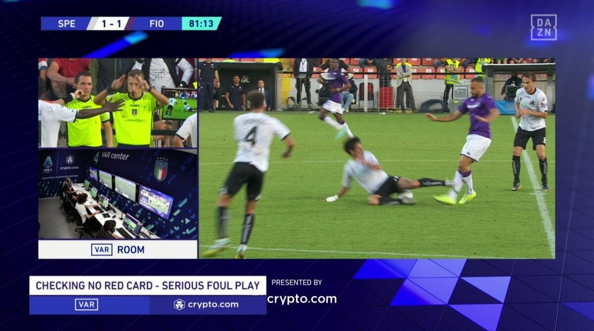 Marelli: "Senza Var Spezia-Fiorentina sarebbe stata falsata. Come ha fatto a non accorgersene?" - 