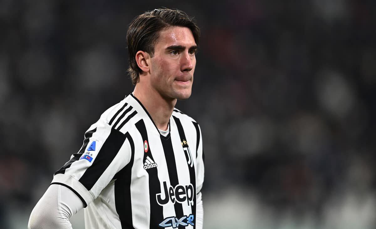 Terrore per Vlahovic a Torino, rapinato a casa di Di Maria, polizia interviene al momento giusto - Mg Torino 06/03/2022 - campionato di calcio serie A / Juventus-Spezia / foto Matteo Gribaudi/Image Sport
nella foto: Dusan Vlahovic