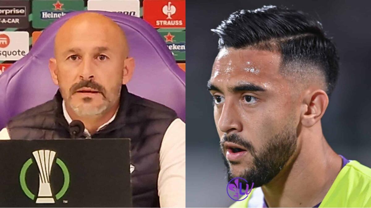 Italiano spiega: "Nico Gonzalez non si sente in grado di giocare perchè non è al 100%" - 