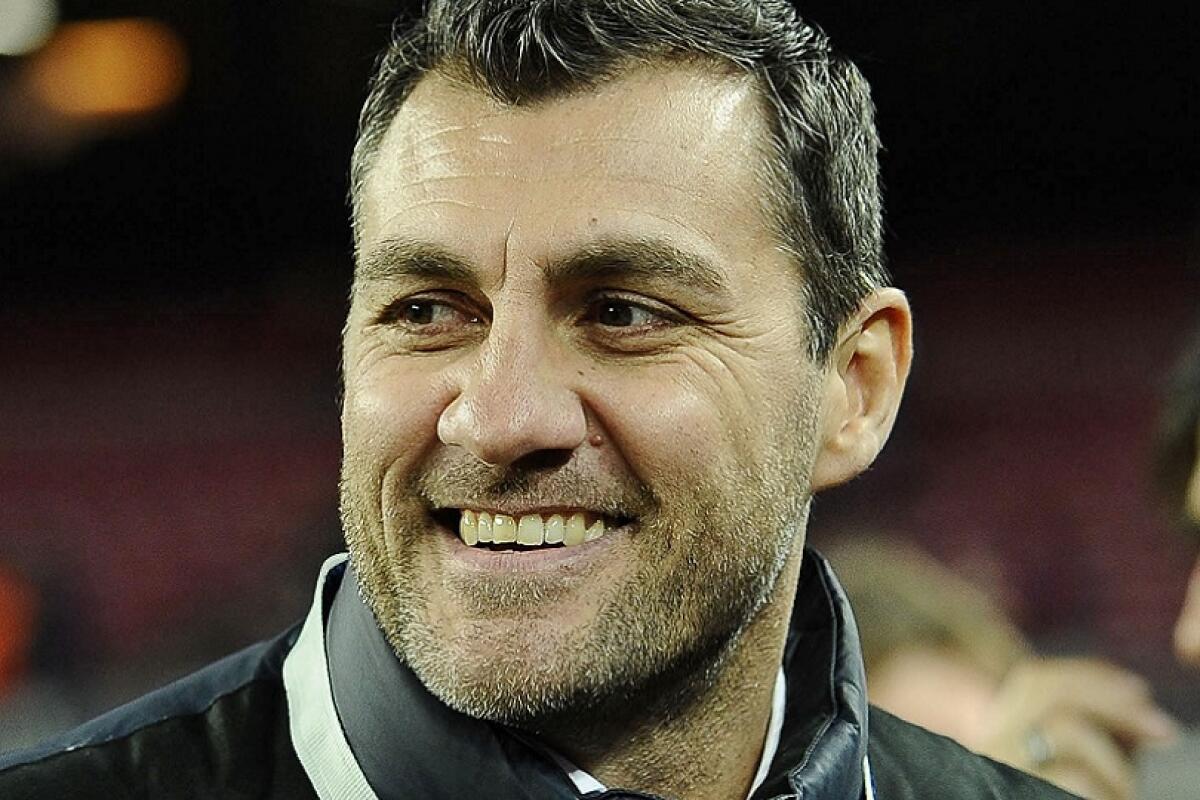 Vieri sicuro: "L'Inter a differenza della Fiorentina fa gol. Stasera i nerazzurri vinceranno la partita" - Db Barcellona (Spagna) 12/03/2013 - Champions League / Barcellona-Milan / foto Daniele Buffa/Image Sport
nella foto: