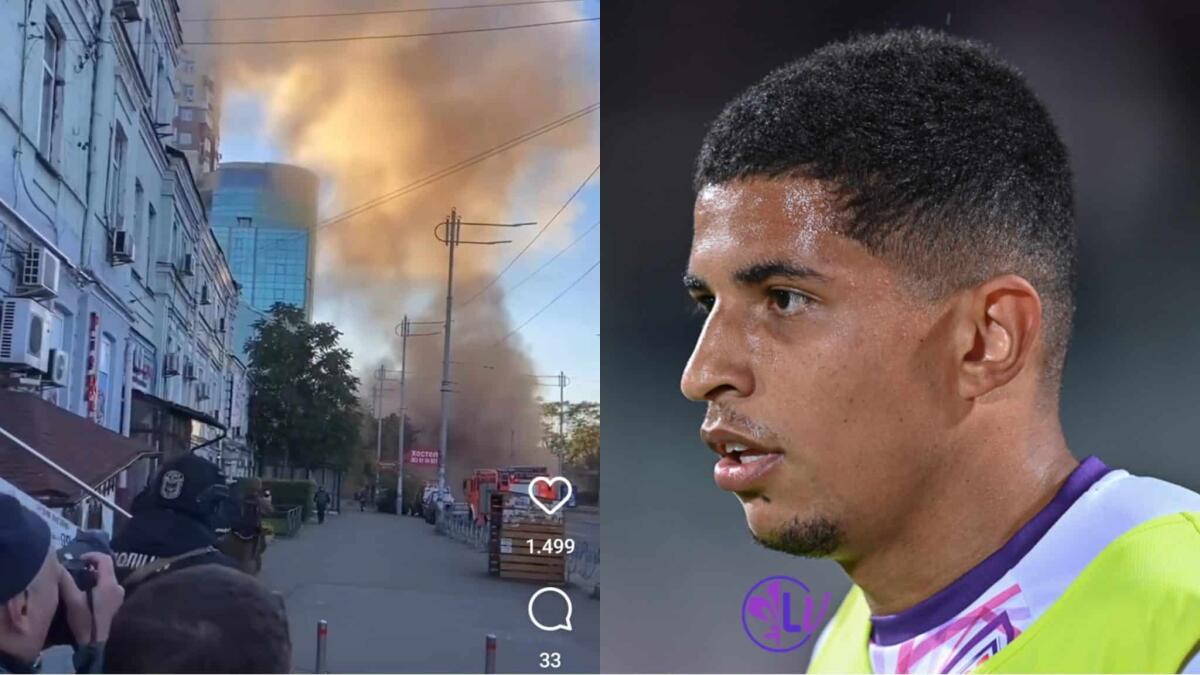 Kiev bombardata all'alba dai russi, Dodò non indifferente, il terzino fa arrivare la sua vicinanza - 