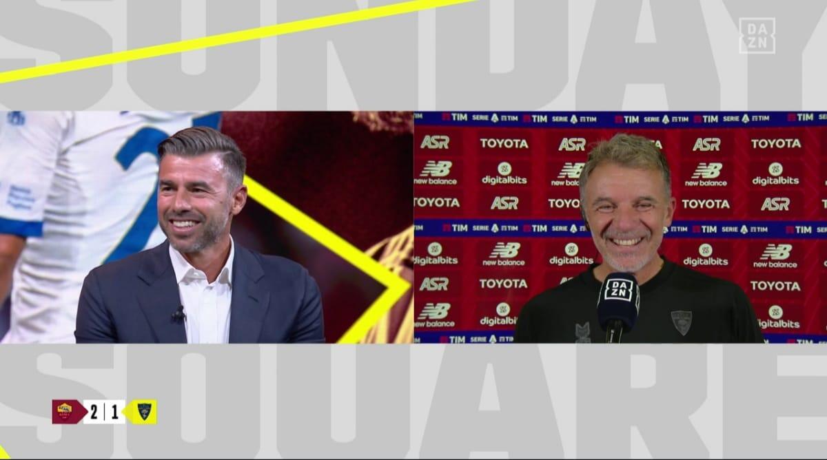 Siparietto a Dazn, Barzagli a Baroni: "A Firenze sei stato il mio allenatore alla Rondinella da ragazzo" - 