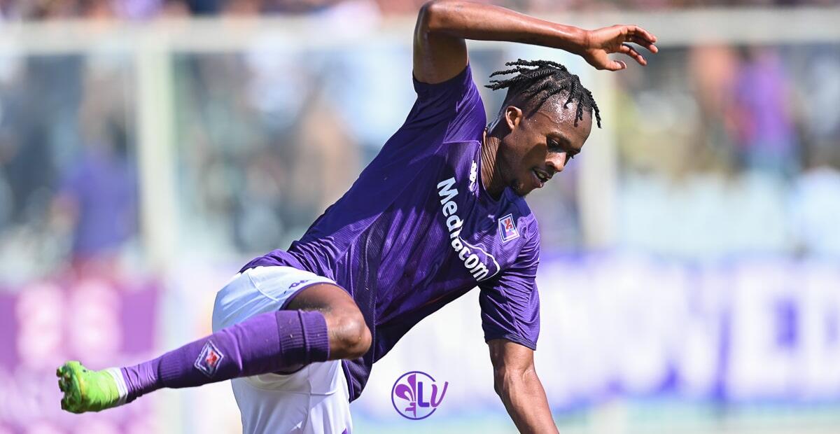 Il Tirreno rivela, la Fiorentina ha un'opzione per prolungare il contratto a Kouamè fino al 2025 - Firenze, stadio A.Franchi, 03.09.2022, Fiorentina-Juventus, foto Lisa Guglielmi. Copyright Labaroviola.com