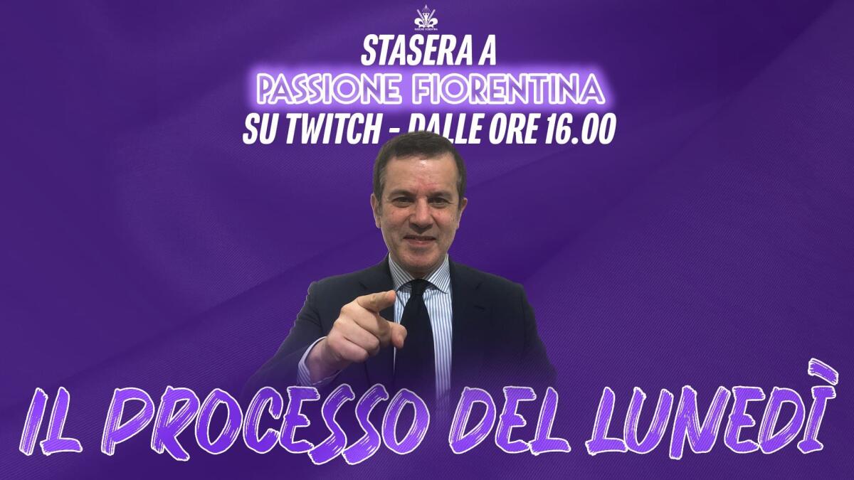 Ci sarà anche Alfredo Pedullà al "Processo del Lunedi Viola" in diretta su Twitch di Passione Fiorentina - 