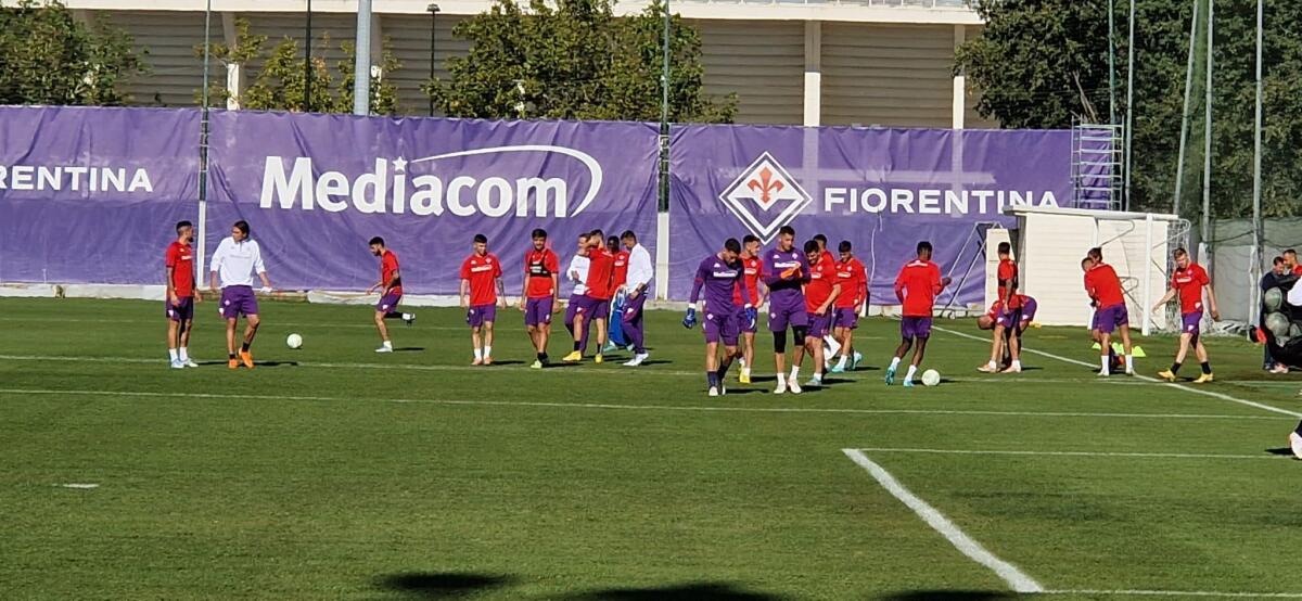 Dal centro sportivo: Dodò e Nico Gonzalez in gruppo. Assenti Sottil ed Ikoné - 
