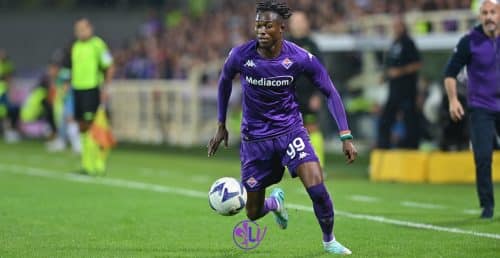 Firenze, stadio A.Franchi, 10.10.2022, Fiorentina-Lazio, foto Lisa Guglielmi. Copyright Labaroviola.com