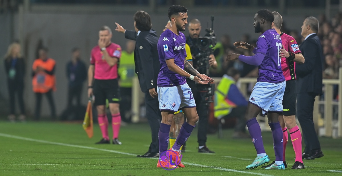 Firenze, stadio A.Franchi, 22.10.2022, Fiorentina-Inter, foto Lisa Guglielmi. Copyright Labaroviola.com