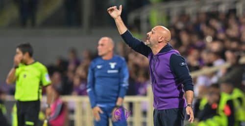 Firenze, stadio A.Franchi, 10.10.2022, Fiorentina-Lazio, foto Lisa Guglielmi. Copyright Labaroviola.com