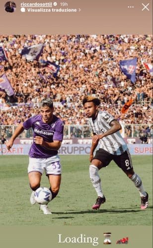 Sottil non vede l'ora di tornare in campo e scrive: "Loading". Rientro vicino?