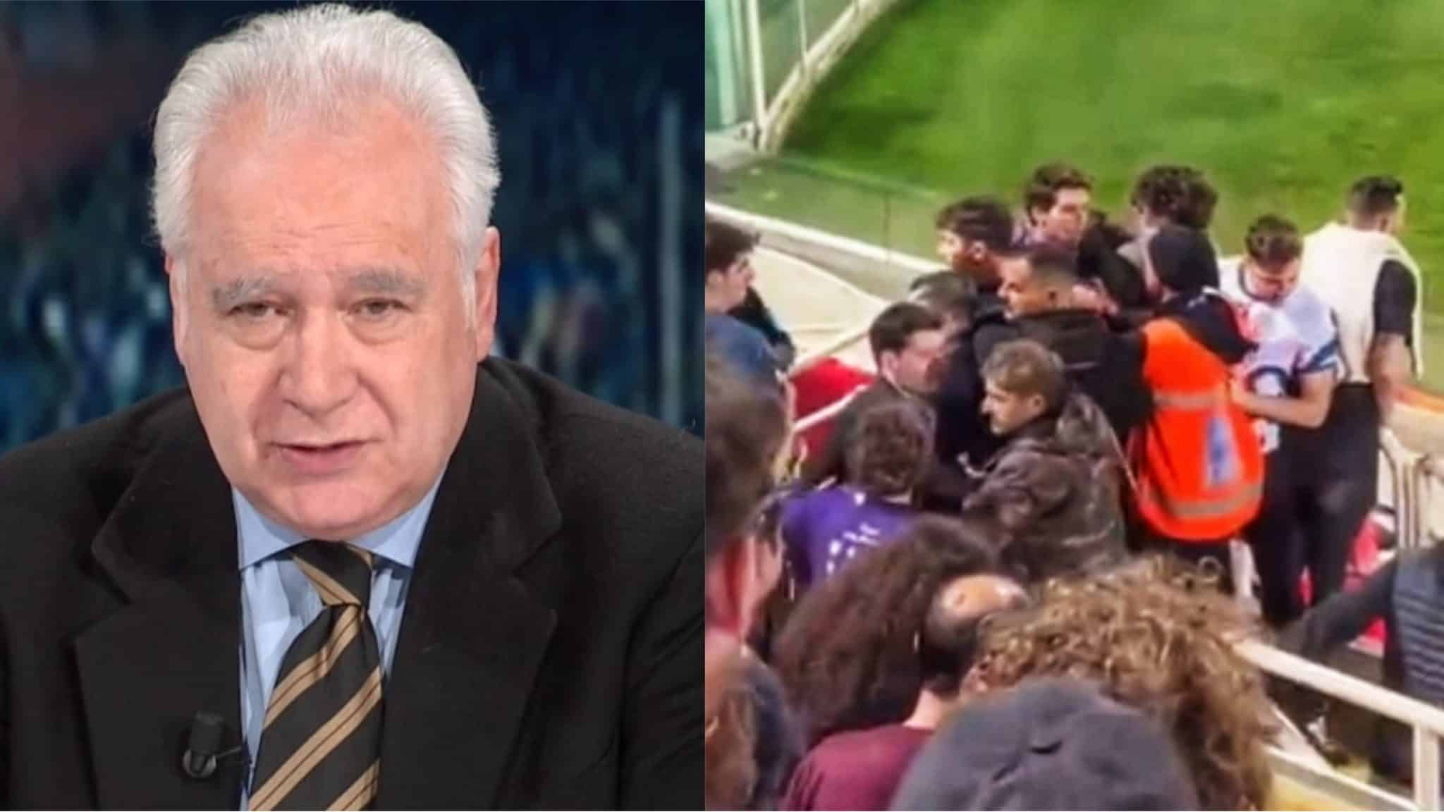 La provocazione e la violenza fotografano quel tipo di calcio che non serve e non piace a nessuno