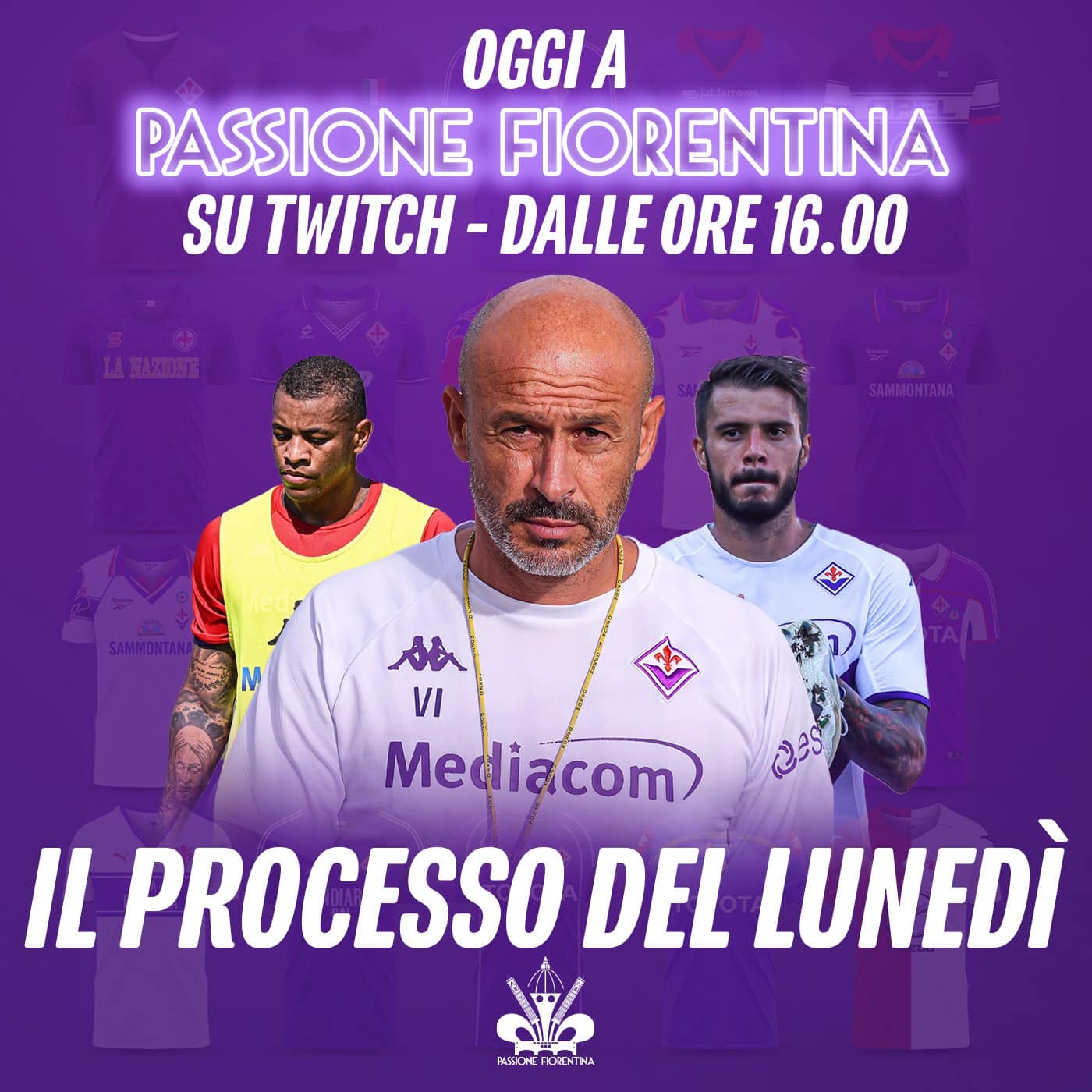 Gli errori in difesa, il mercato sotto accusa, le critiche a Italiano. Alle 16 su Twitch il Processo del lunedi