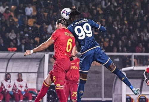 Kouamè deluso: "Abbiamo regalato 45 minuti al Lecce. C'è rammarico, potevamo vincere"