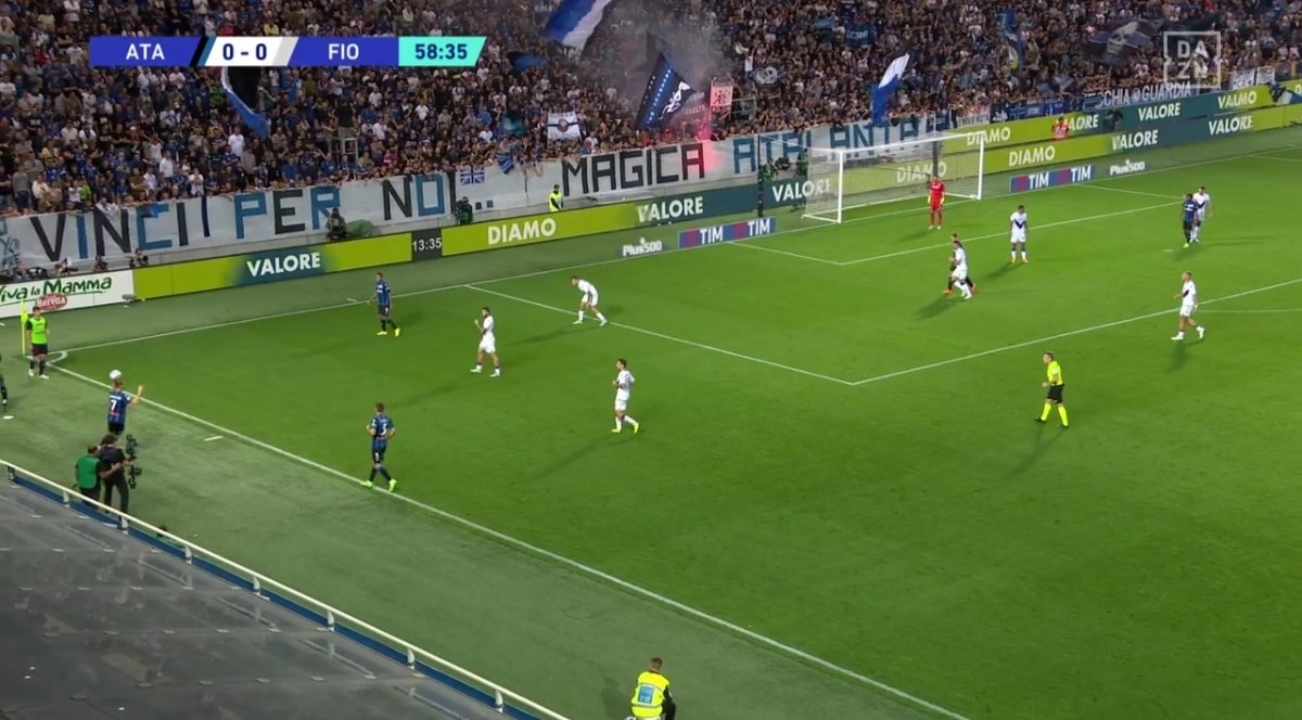 Venuti guarda Muriel, Biraghi si perde Lookman. Ecco come l'Atalanta ha fatto gol alla Fiorentina