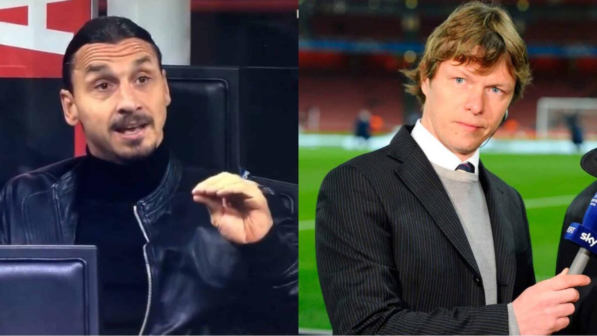 Furia Ibrahimovic contro Alciato a bordo campo: "Non devi andare in giro a parlare di me" - 