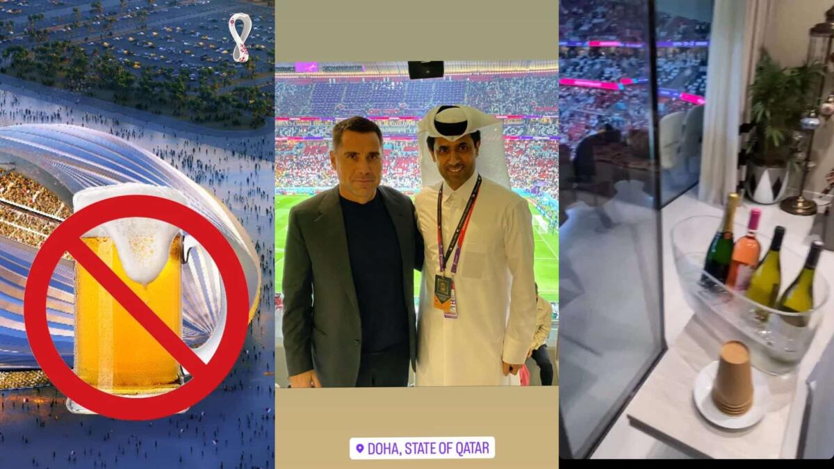 "Il calcio del popolo": niente birra per i tifosi allo stadio. Ma nei box vip si può bere vino - 