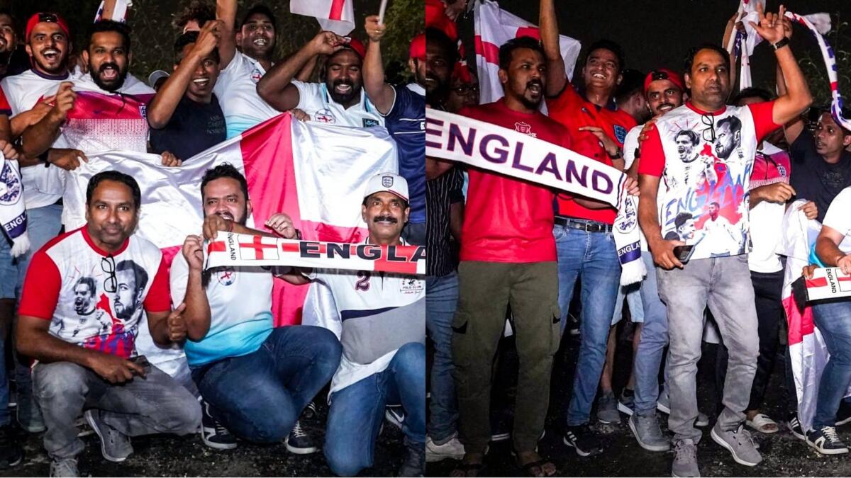 Marea di tifosi inglesi al mondiali, ma sono indiani pagati dal Qatar per far sembrare affollato l'evento - 