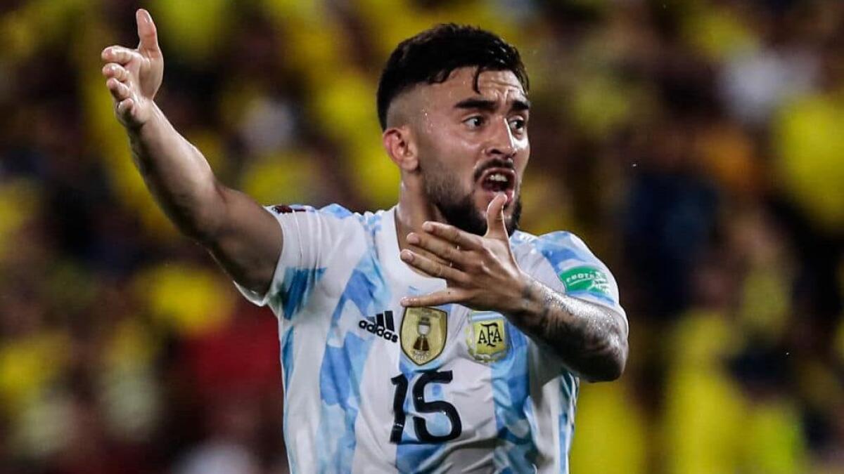 Dall'Argentina: "Lesione di Nico Gonzalez non è grave, potrebbe essere escluso perchè senza minutaggio" - (Photo by FRANKLIN JACOME / POOL / AFP) (Photo by FRANKLIN JACOME/POOL/AFP via Getty Images)