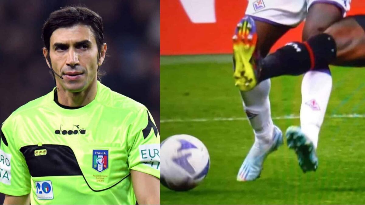 Calvarese racconta la favola: "Tifosi della Fiorentina tranquilli, alla fine gli errori si compenseranno" - 