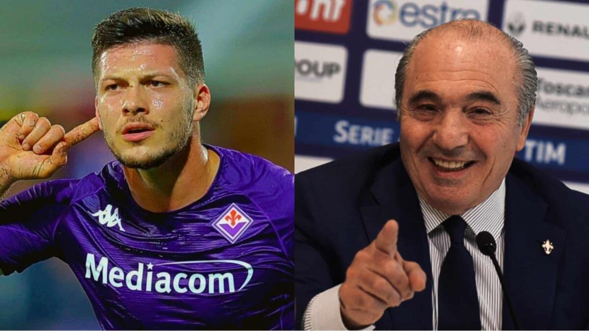 Fiorentina tranquilla su Jovic, per almeno due anni resterà a Firenze, poi deciderà il calciatore - 