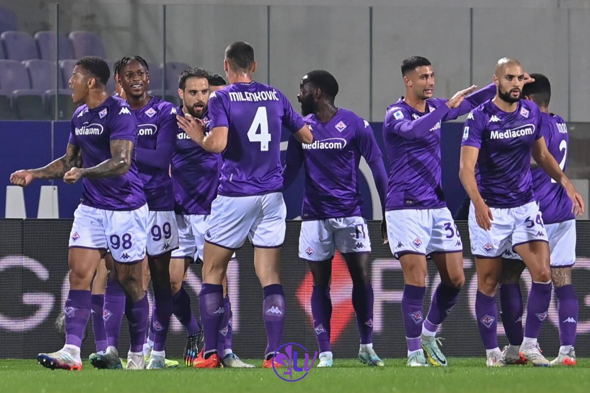 Corriere Fiorentino: “Fiorentina bella ma da “prendere a schiaffi”. L’unico difetto la mancanza di cinismo” - Esultanza ACF Fiorentina