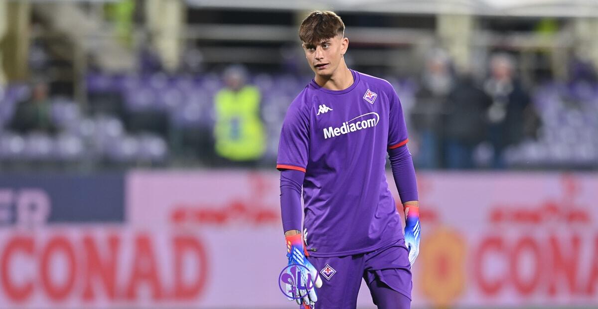La Nazione scrive: "La Fiorentina potrebbe preferire Martinelli a Gollini come secondo portiere" - Firenze, stadio A.Franchi, 09.11.2022, Fiorentina-Salernitana, foto Lisa Guglielmi. Copyright Labaroviola.com