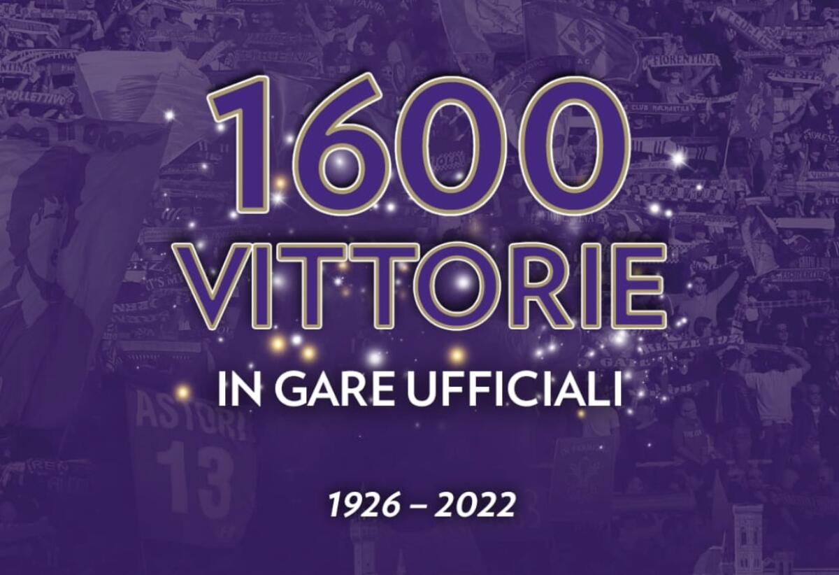 Dal Pisa al Riga: la Fiorentina raggiunge le 1600 vittorie in partite ufficiali nella storia - 