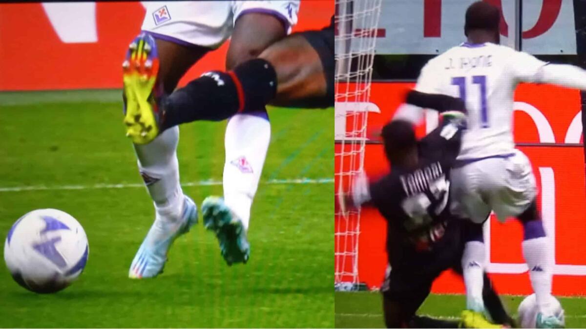 Scrive "C'è il rigore alla Fiorentina per fallo Tomori su Ikonè". Tifosi del Milan gli augurano un tumore - 