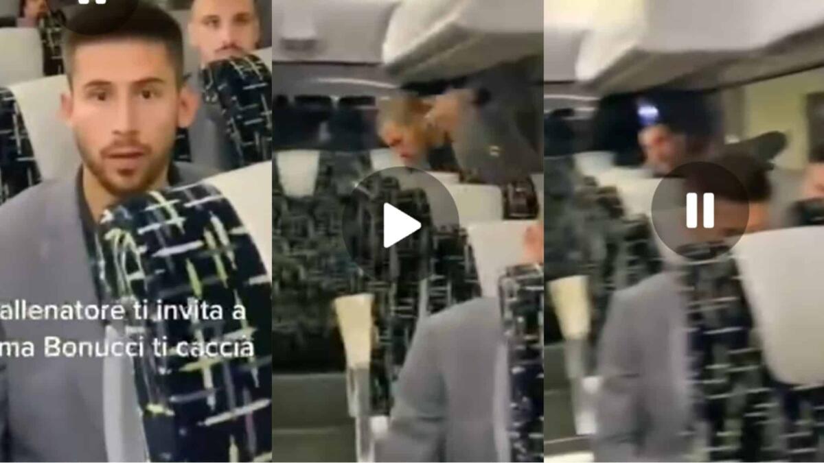 Una ragazza sale sul pullman della nazionale e Bonucci la caccia: "Scendi oh". Il video dell'accaduto - 