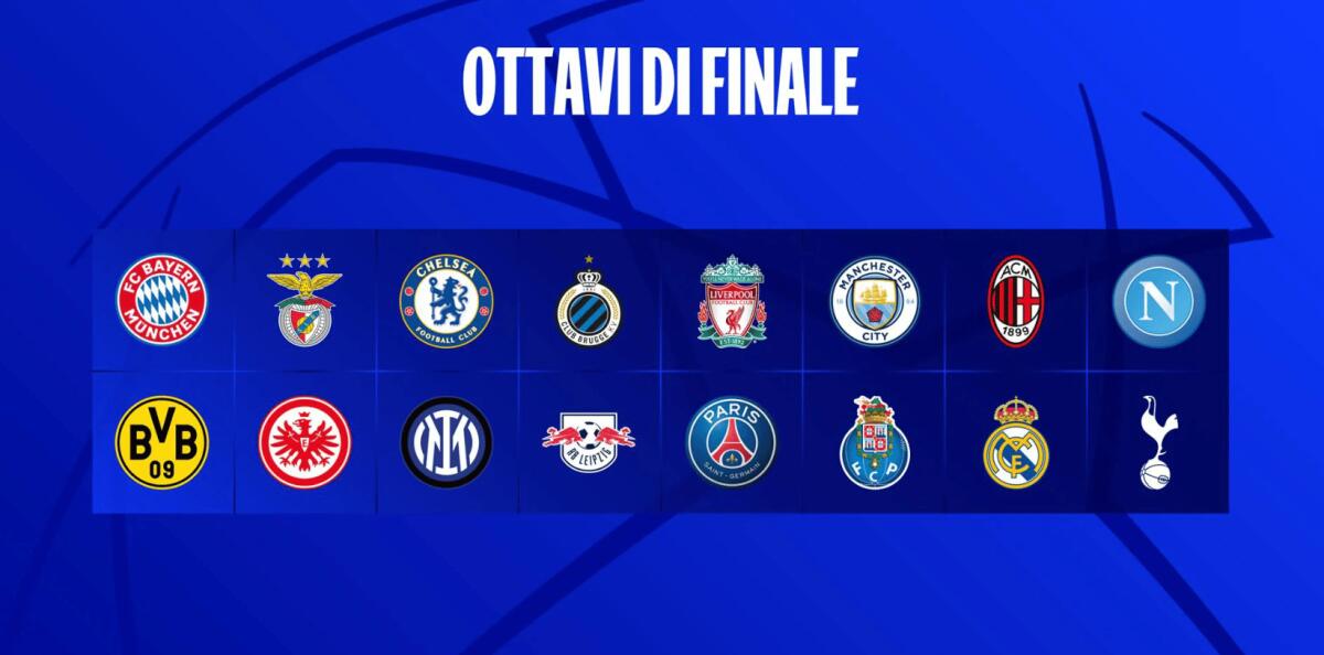 Inter che fortuna, pesca il Porto. Bene anche il Napoli che trova il Francoforte, il Milan sfiderà Conte - 