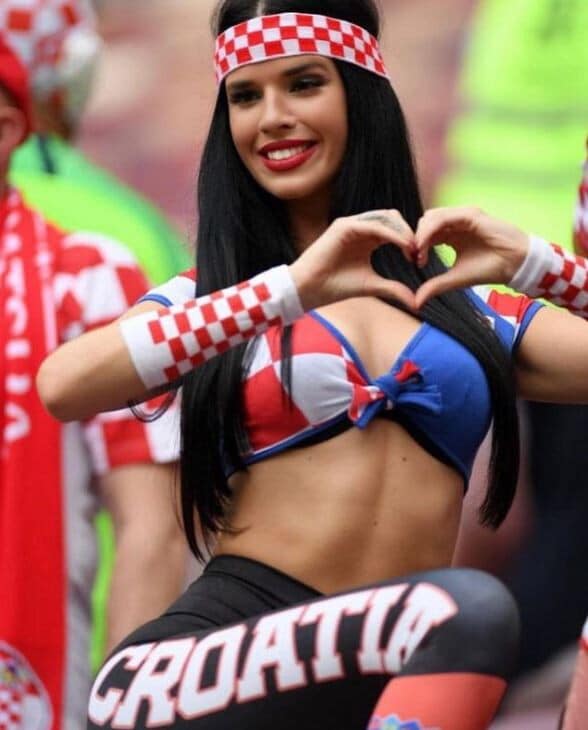 Tifosa della Croazia rischia il carcere in Qatar per come è andata allo stadio, ha anche pubblicato foto