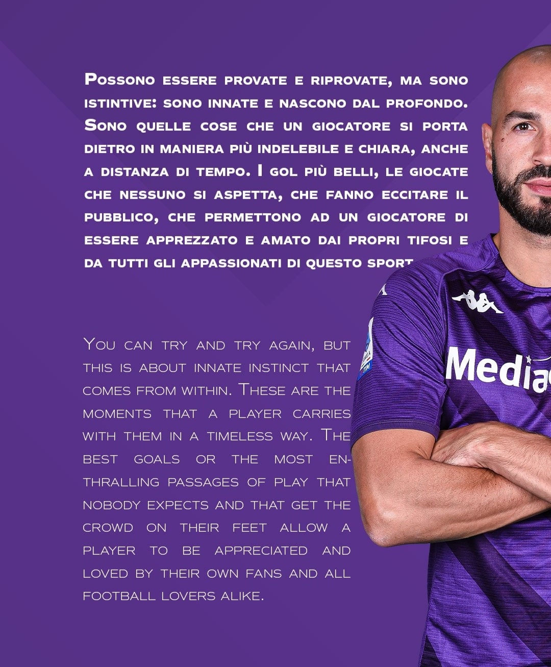 Saponara spiega il genio: "La Fiorentina per me è la lettera scritta ad Astori e il gol contro il Milan"