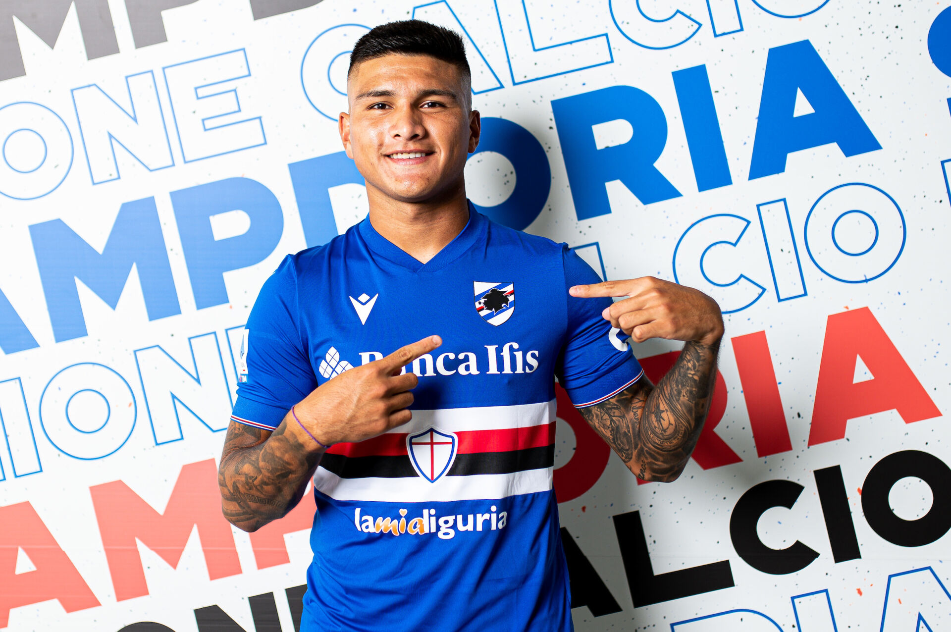 Amione è blucerchiato: dal Verona a titolo temporaneo - U.C. Sampdoria