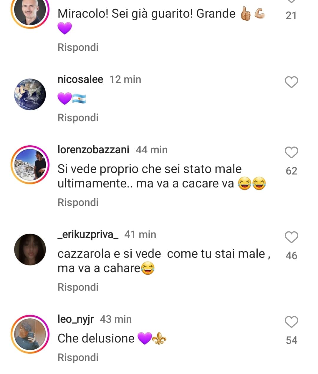 I tifosi della Fiorentina massacrano Nico Gonzalez sotto la sua foto con l'Argentina, offese e insulti