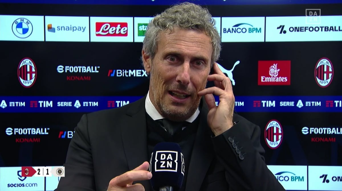 Gotti incredulo: "Contro il Milan è andata esattamente come contro la Fiorentina, stessa partita"