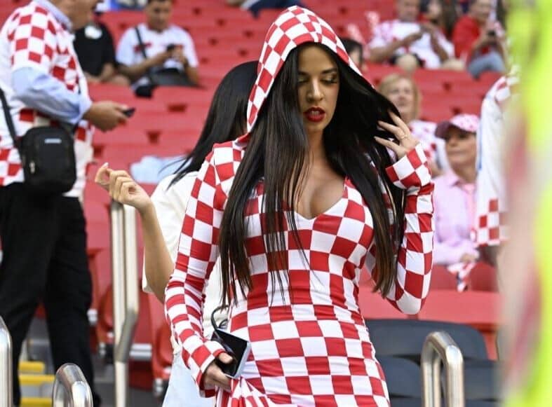 Tifosa della Croazia rischia il carcere in Qatar per come è andata allo stadio, ha anche pubblicato foto