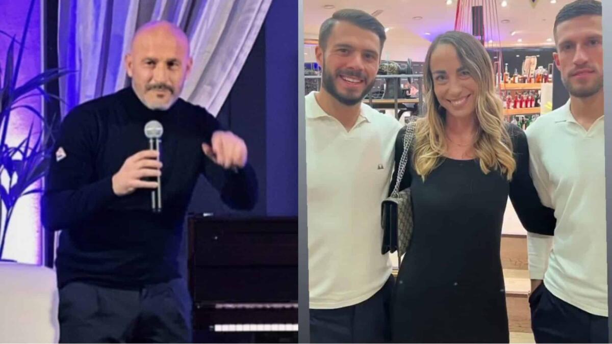 Festa di Natale della Fiorentina con Montezemolo: presenti Italiano, Venuti e Biraghi - 