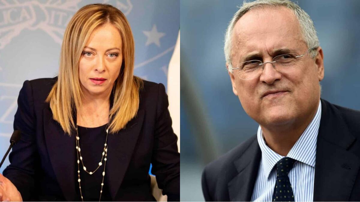 Meloni, che bluff! Governo ha inserito legge spalma debiti per la Serie A voluta da Lotito - 
