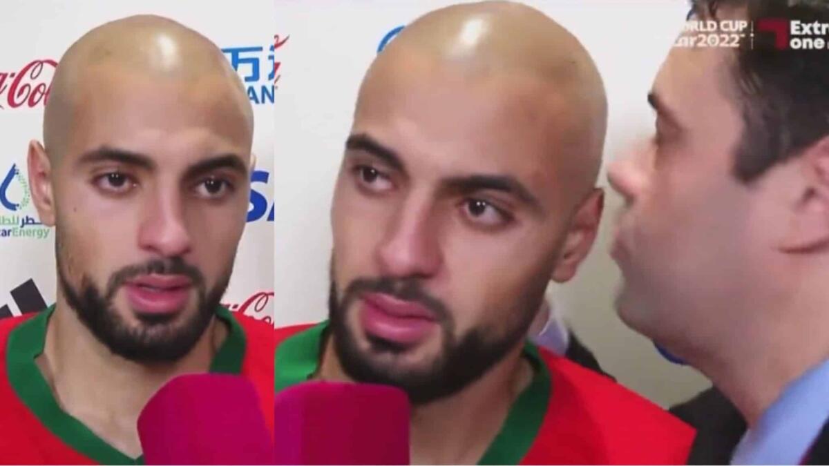 Amrabat piange emozionato, il giornalista lo bacia: "Sveglio fino alle 3 con il fisioterapista per giocare" - 