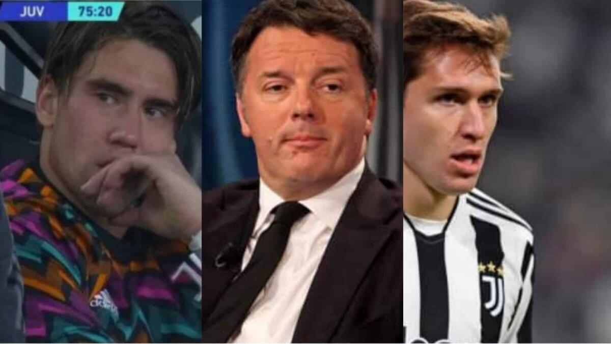 Renzi punge i due ex Fiorentina: "Alla fine a Vlahovic e Chiesa non è andata poi così bene" - 