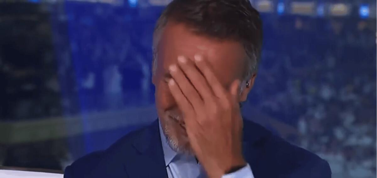 L'Argentina vince il mondiale, Batistuta non regge l'emozione e scoppia in lacrime in diretta - 