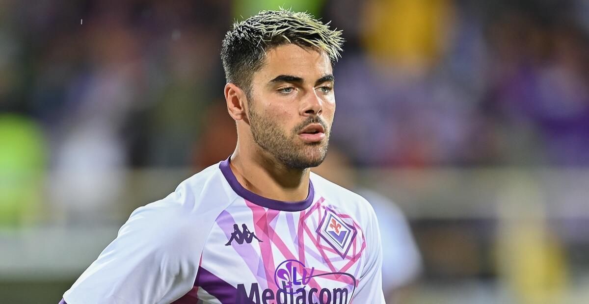 Sottil: "Legame speciale con la Fiorentina. Spero di sfogare la voglia e la rabbia immagazzinata in campo" - Firenze, stadio A.Franchi, 18.08.2022, Fiorentina-Twente, foto Lisa Guglielmi. Copyright Labaroviola.com