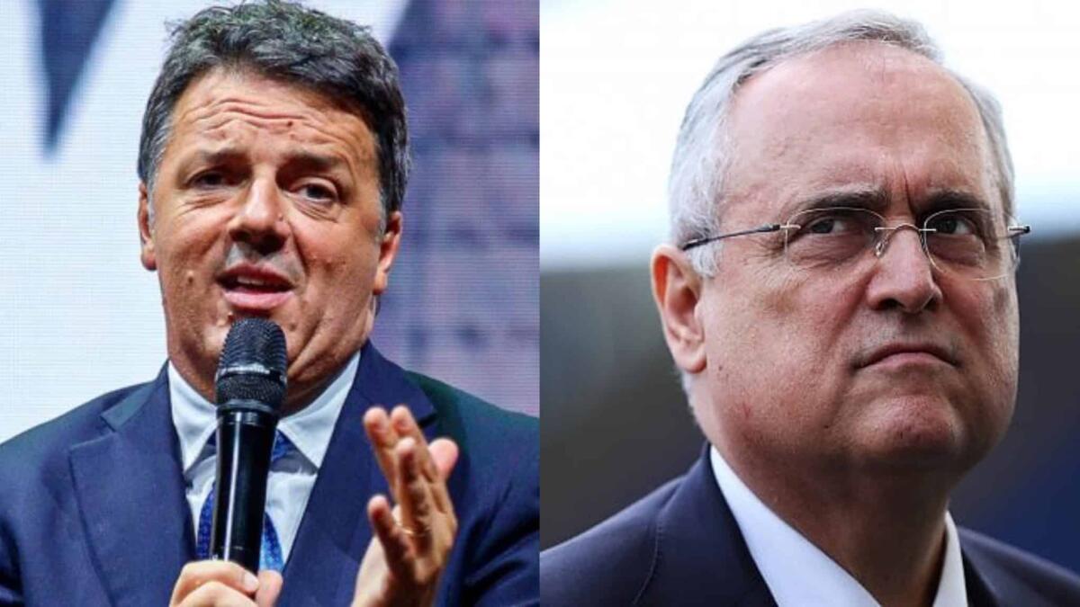 Renzi contro Lotito: "Meno pasticci. Non possiamo fare emendamento per far fare il mercato alla Serie A" - 