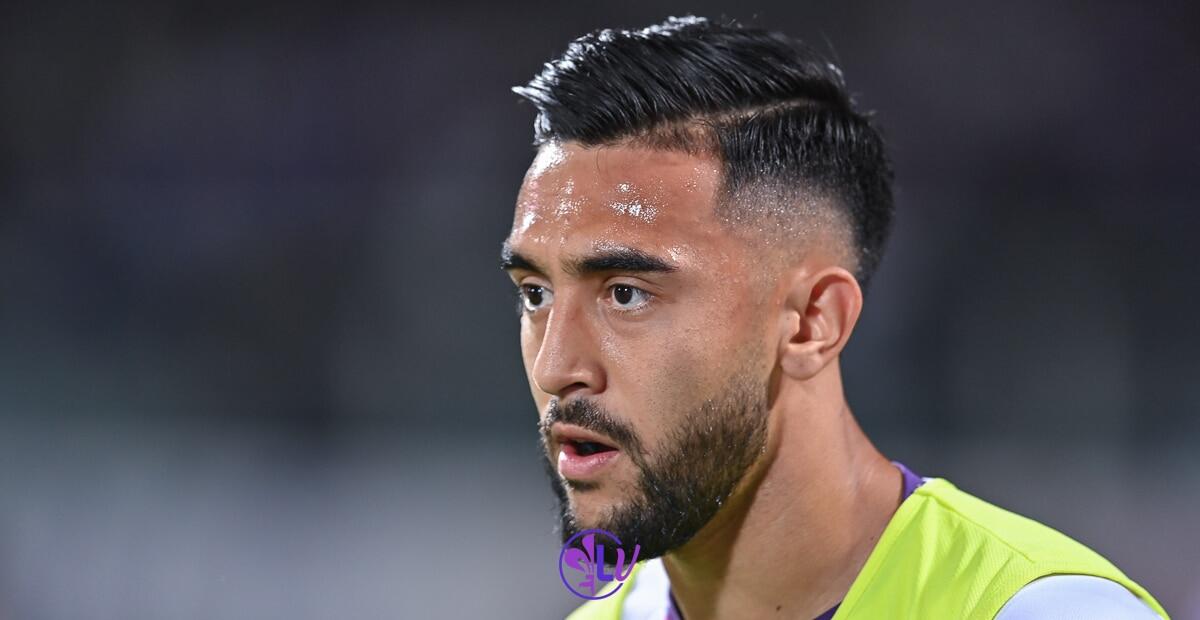 Nazione, Gonzalez in fase di recupero, martedì a Firenze. In panchina con il Monza? - Firenze, stadio A.Franchi, 22.10.2022, Fiorentina-Inter, foto Lisa Guglielmi. Copyright Labaroviola.com