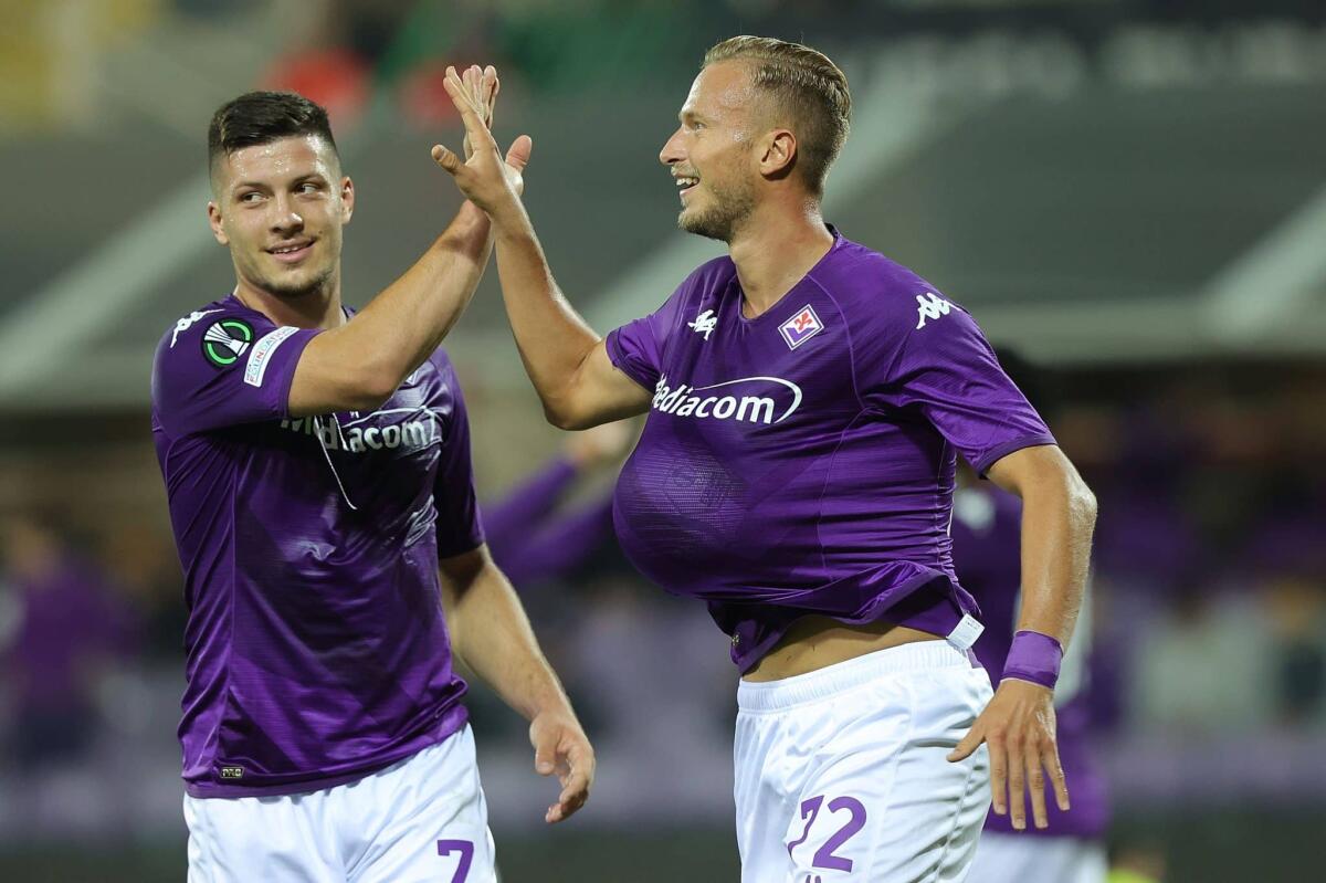 Barak rivela: "Quello con cui parlo di più è Jovic. Sogno finale di Conference con la Fiorentina a Praga" - 