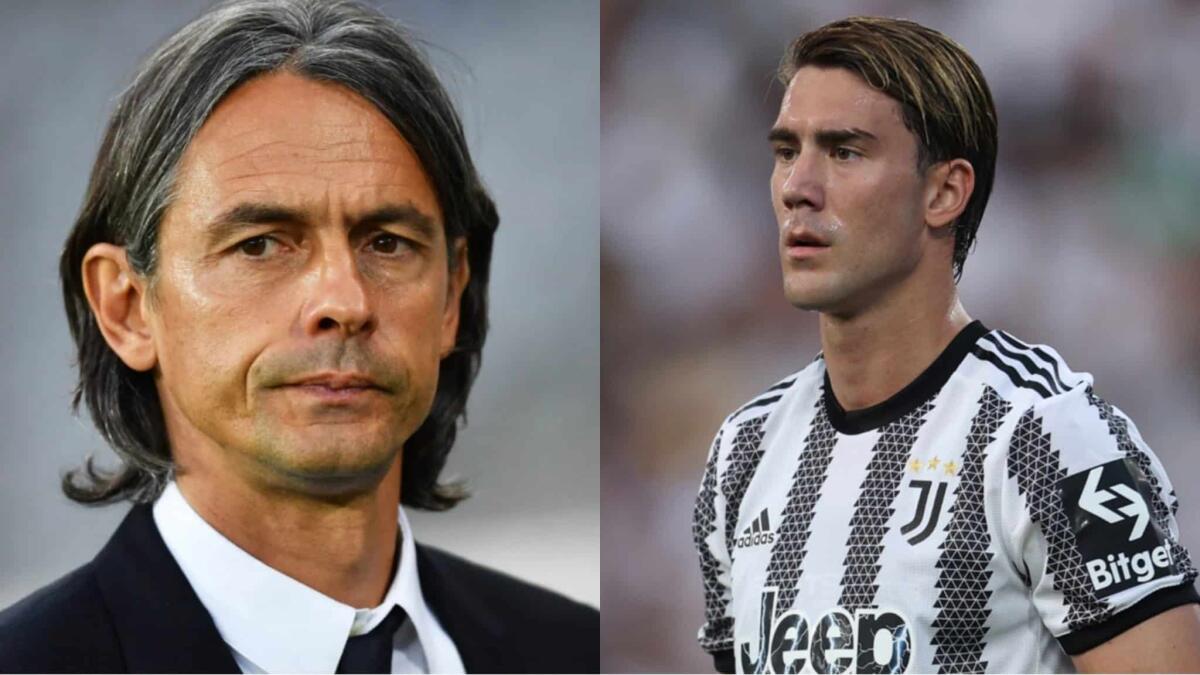 Inzaghi deluso da Vlahovic: "Mi piaceva molto alla Fiorentina, alla Juventus non sta bene" - 