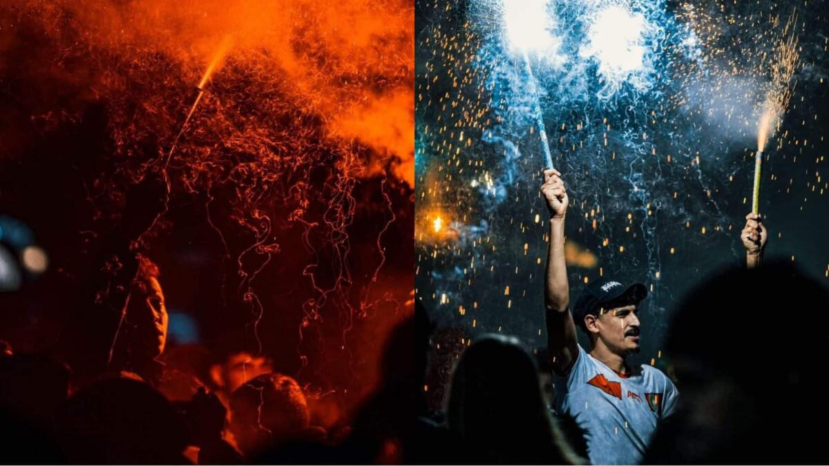 Le immagini più belle della grande festa gioiosa dei marocchini in Piazza del Duomo a Firenze - 
