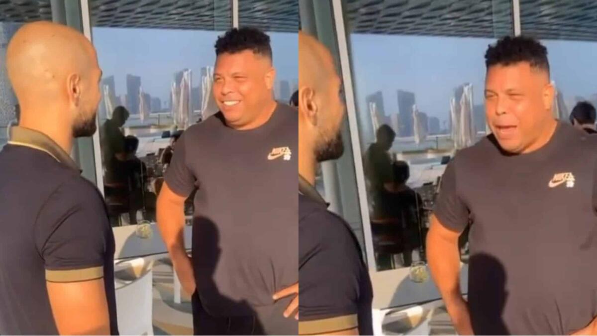 Amrabat incontra Ronaldo, parole al miele: "Sono molto felice per quello che stai facendo" - 