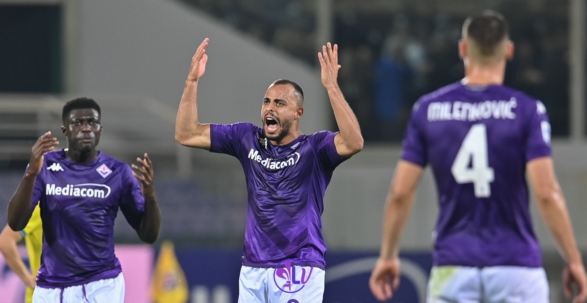 Firenze, stadio A.Franchi, 22.10.2022, Fiorentina-Inter, foto Lisa Guglielmi. Copyright Labaroviola.com